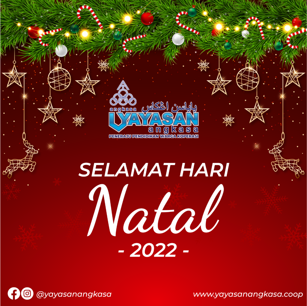 Selamat Menyambut Hari Natal 2022